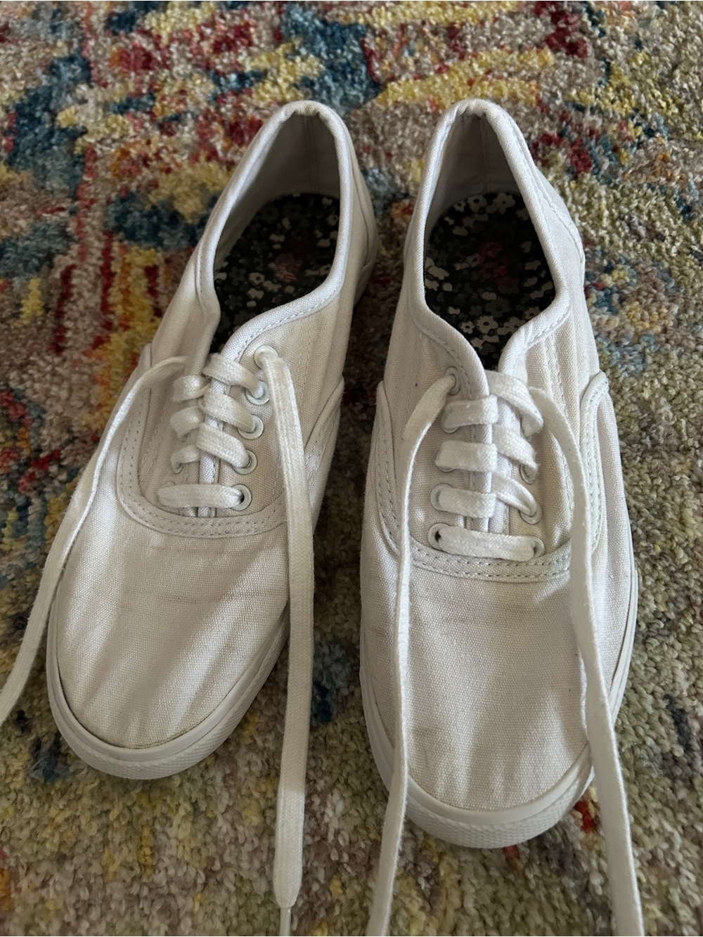 White Canvas Sneakers